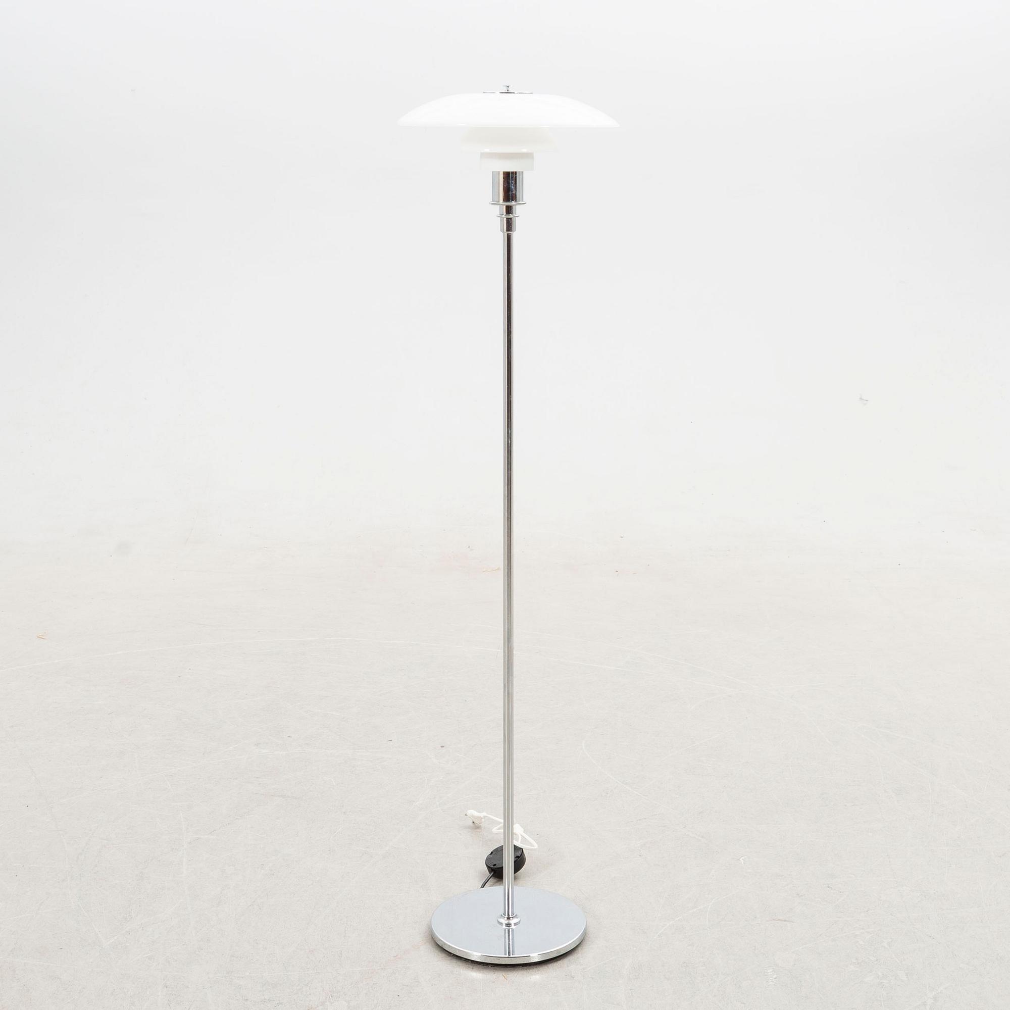 Poul Henningsen, Floor lamp, "PH 3½-2½" for Louis Poulsen, Denmark late 20th century.