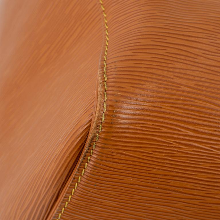 Louis Vuitton, A canelle Epi leather "Keepall 50" weekendbag, 1994.