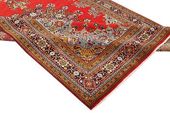 A Golpaygan carpet, c. 333 x 214 cm.