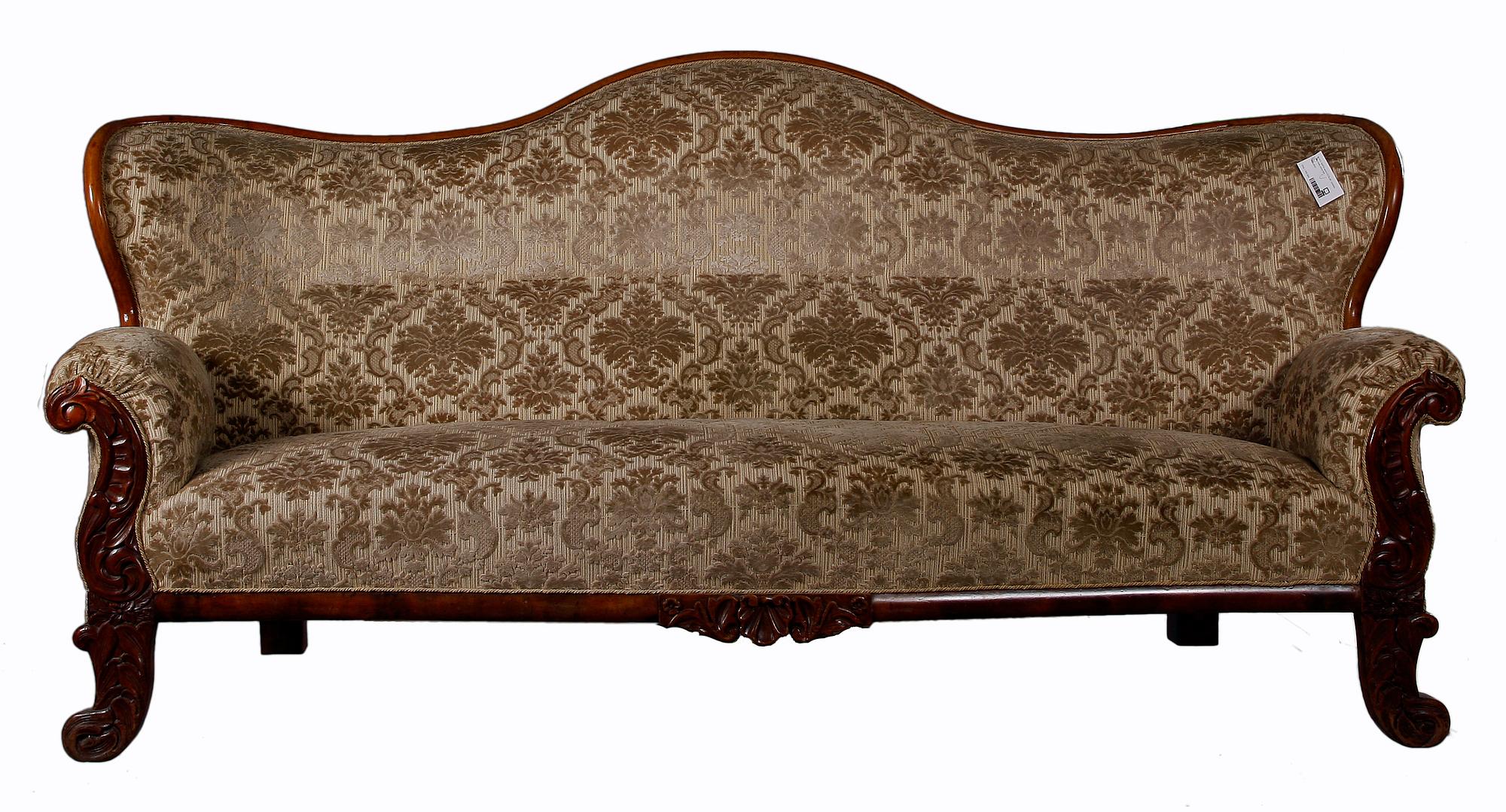 SOFFA samt 4 STOLAR, nyrokoko 1800-talets andra hälft.
