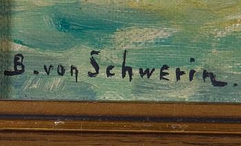 SCHWERIN, BO, VON, olja på duk, sign.
