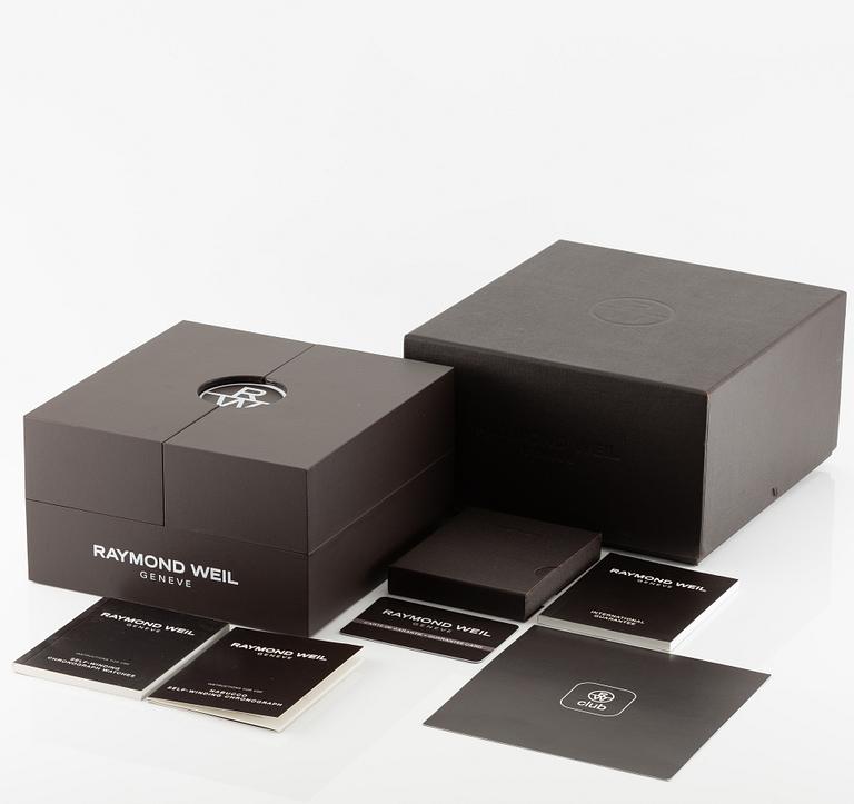 Raymond Weil, Nabucco, chronograph, wristwatch, 46 mm.