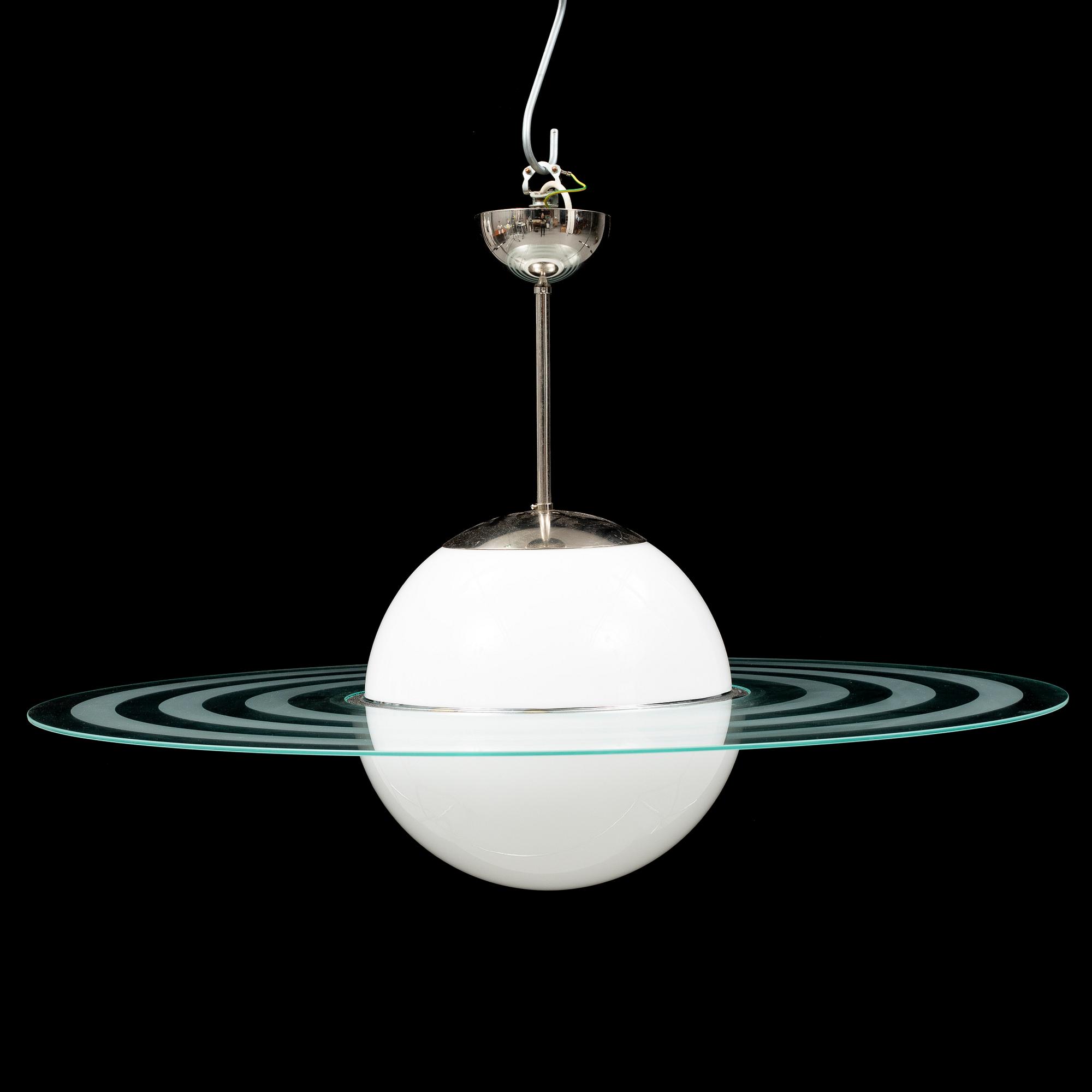 A 1930's ceiling light.