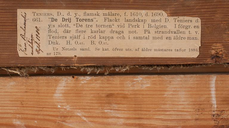 David Teniers d.y Hans efterföljd, De tre tornen vid Perk, Belgien.