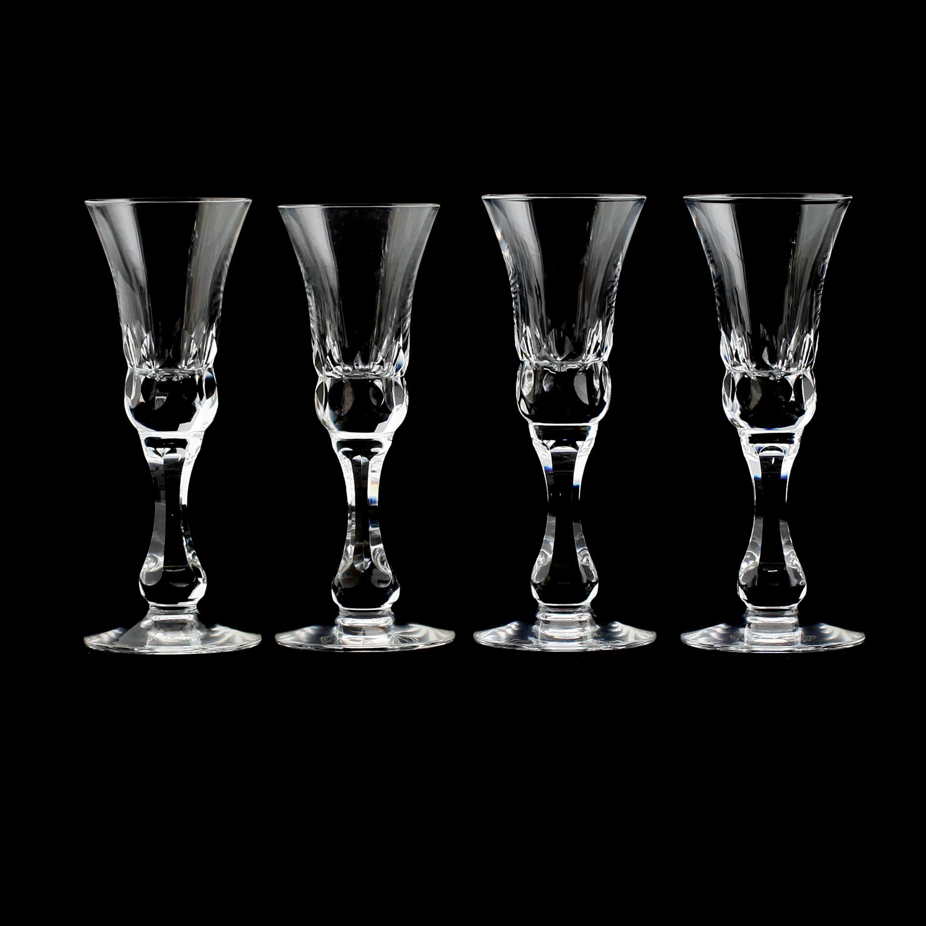 SNAPSGLAS, 12 st, "Prince", Göran Wärff, Kosta.