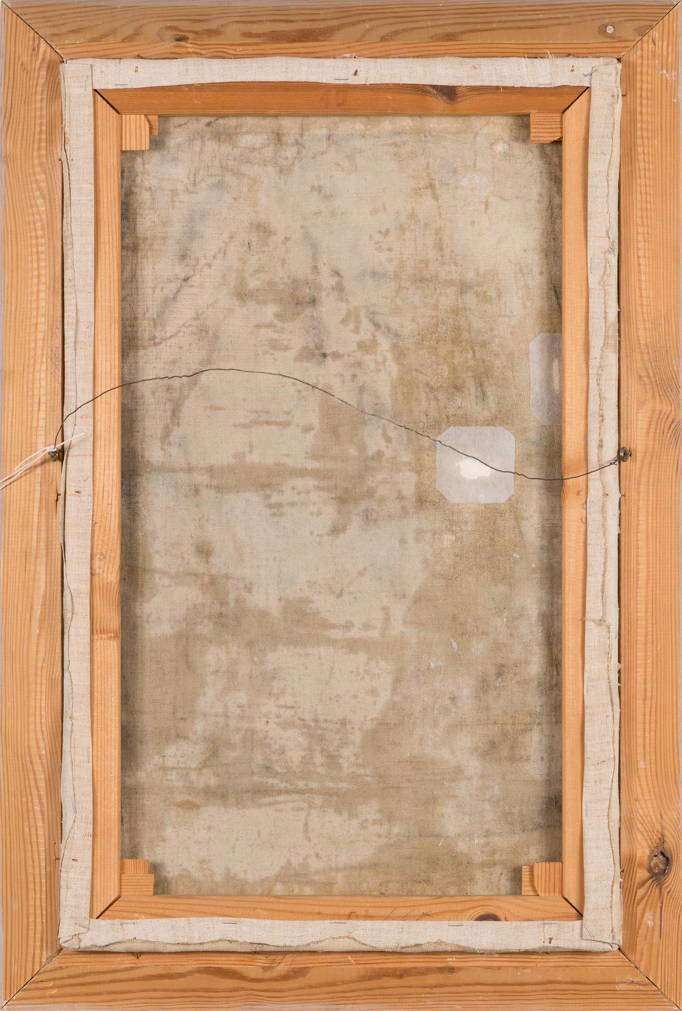 Eeli Jaatinen, oil on canvas, signed and unclearly dated.
