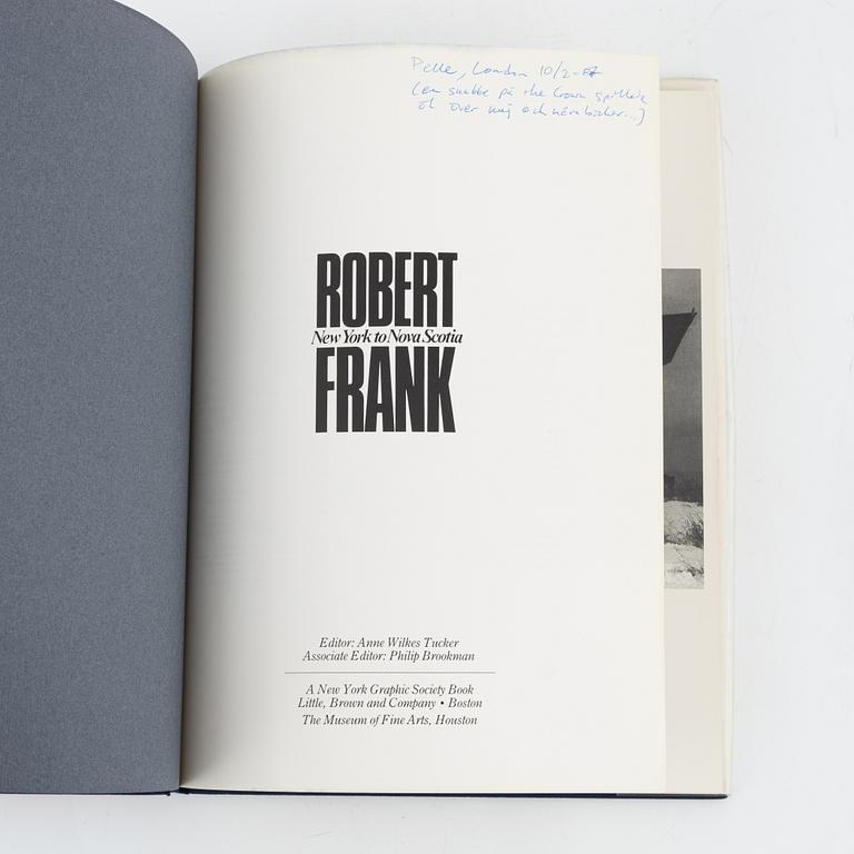 Robert Frank, 4 fotoböcker.