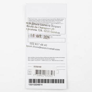 Swatch/Blancpain, Scuba Fifty Fathoms, Atlantic Ocean, wristwatch, 42.3 mm.