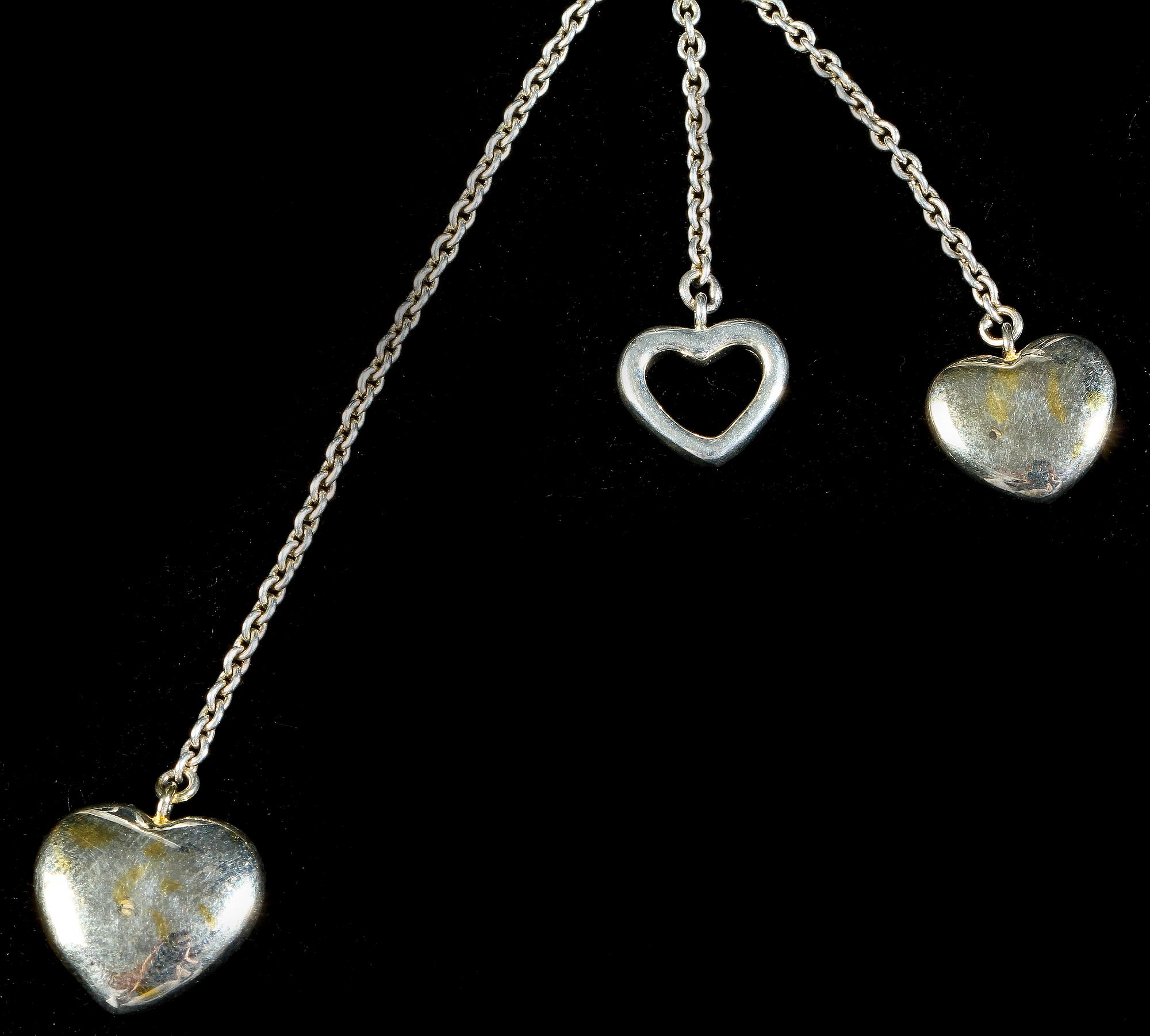 HALSBAND, silver, ur "The Elsa Peretti collection", Tiffany. 10 g.