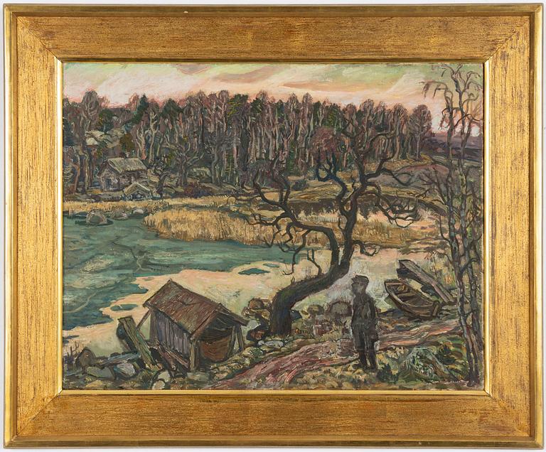 Olle Nordberg, "Söderbyviken, Munsö".