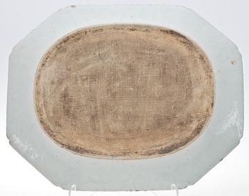 STEKFAT, porslin, Qianlong, Kina 1700-tal.
