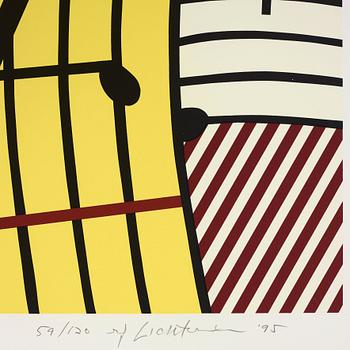 Roy Lichtenstein, "Composition IV".