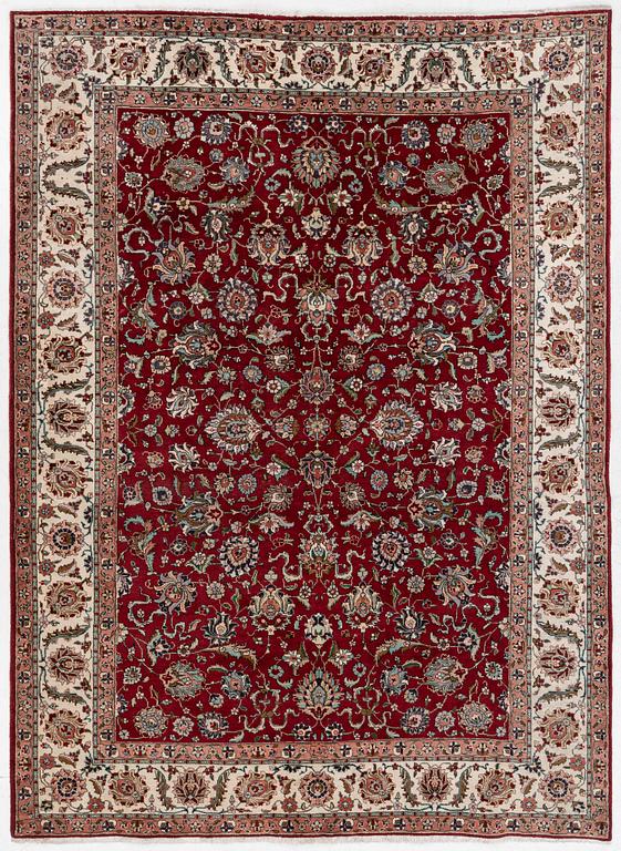 Rug, Tabriz, approx. 310 x 230 cm.