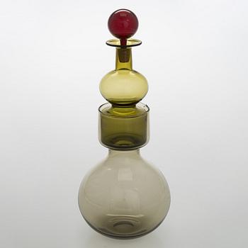Kaj Franck, a decanter, KF 501  'The Bells of Kremlin', signed K. Franck, Nuutajärvi, Notsjö -59.