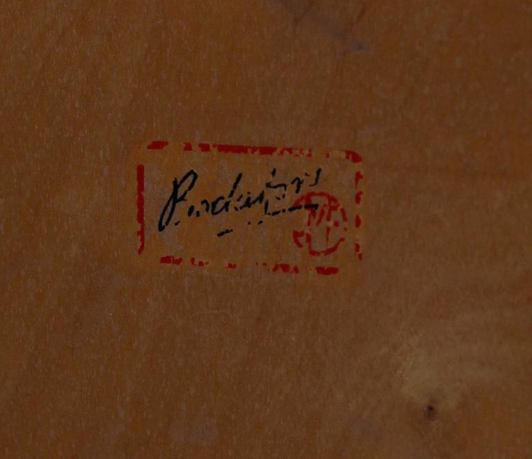 KARMSTOLAR, 1 par, Svenska Möbelfabriken, Bodafors, 1900-talets mitt.