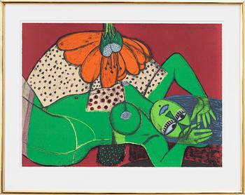 Beverloo Corneille, Under the flower.