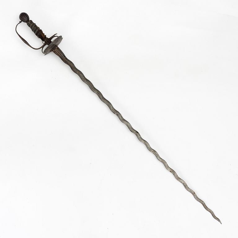 A North European sword 17th century.