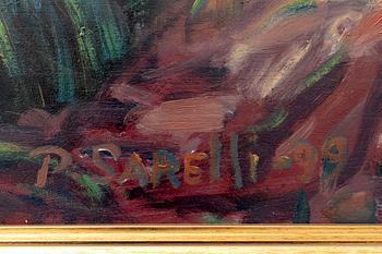 Paavo Sarelli, oilon panel signed and dated 99.