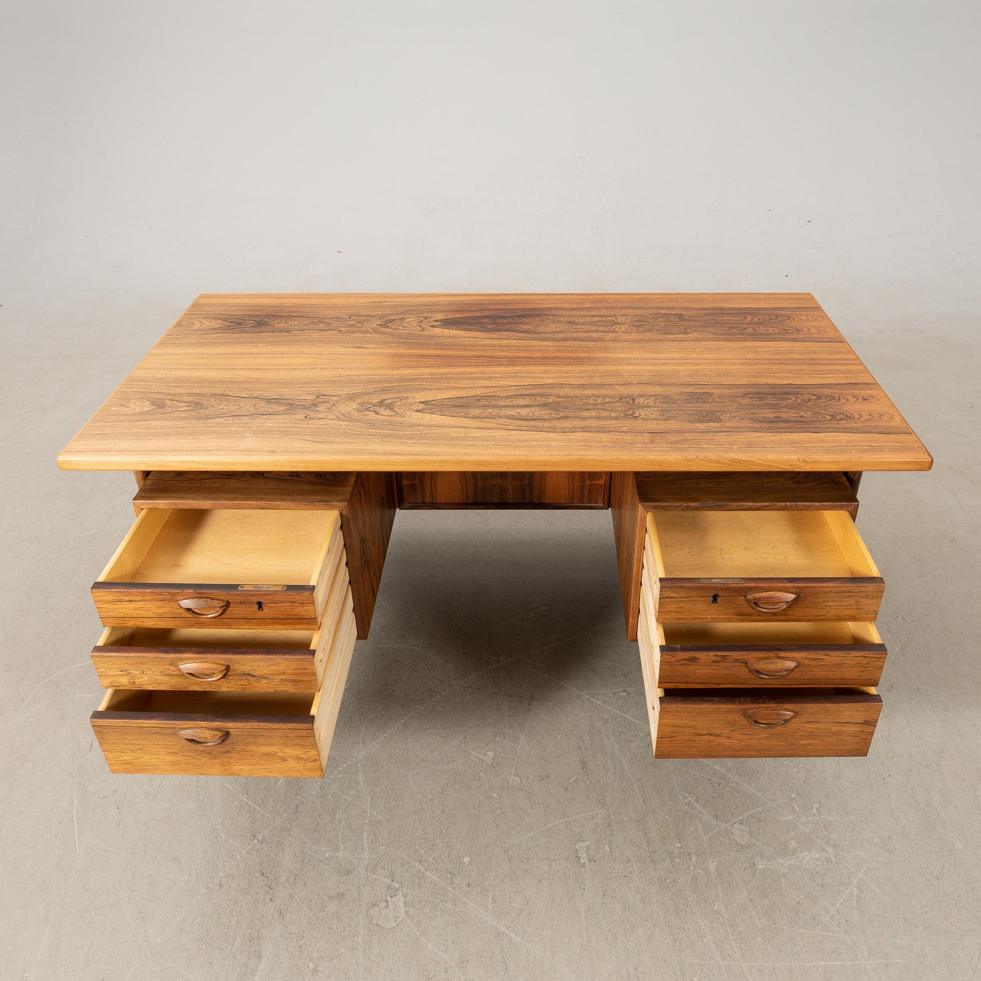 Kai Kristiansen, desk, Feldballes Møbelfabrik, Denmark, 1950s/1960s.