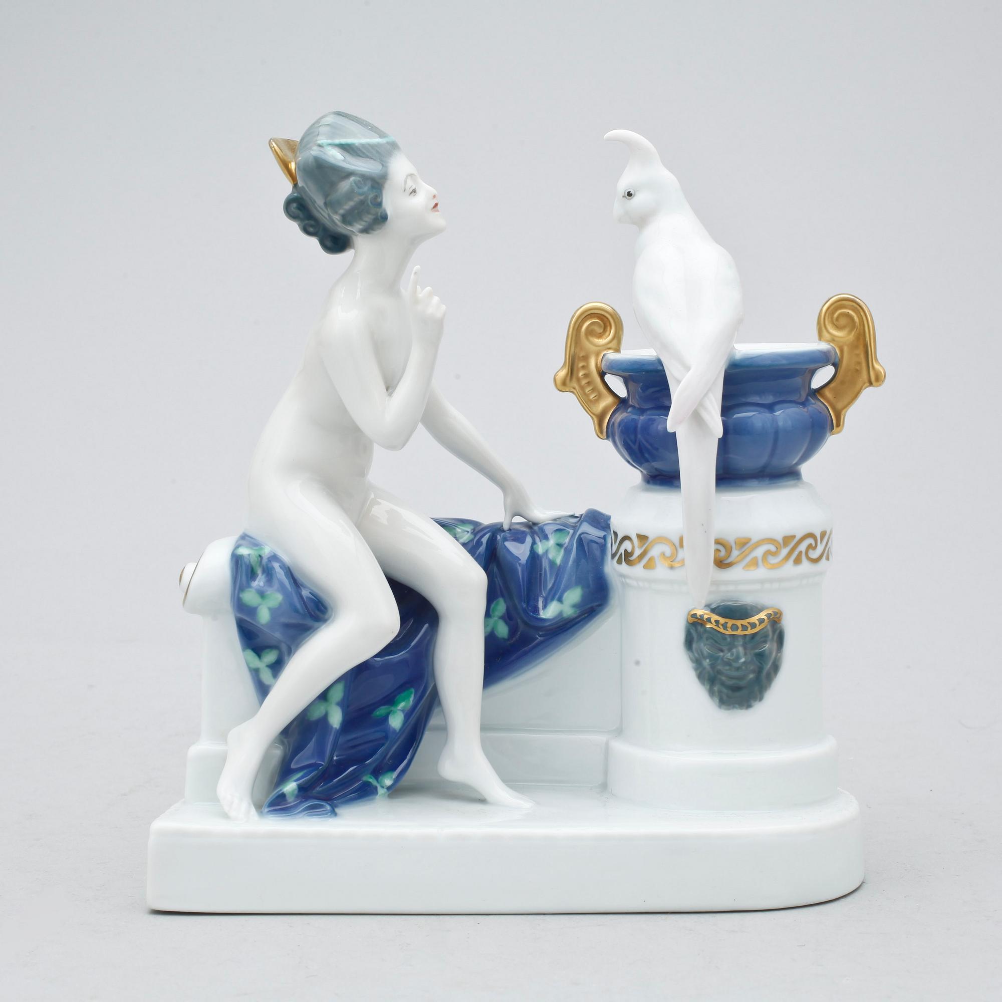FIGURIN, porslin, Rosenthal, Tyskland.