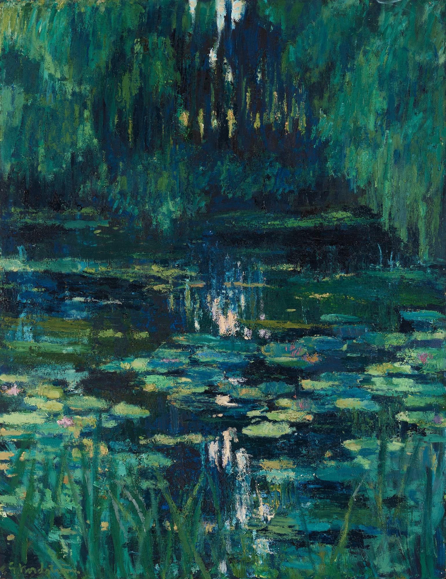 Gerhard Nordström, "Monets trädgårdar".