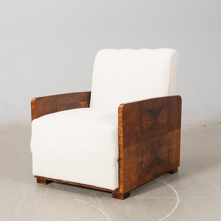 Fåtölj/extra säng Art Deco 1900-talets första hälft.