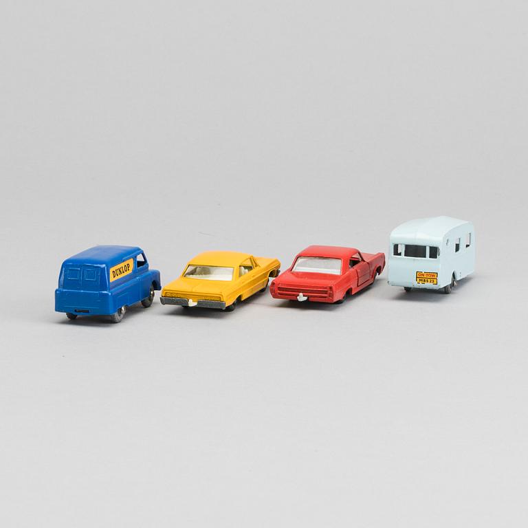 LESNEY MATCHBOX SERIES FOUR CARS.