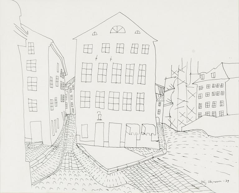 Slas (Stig Claesson), Old Town, Stockholm.