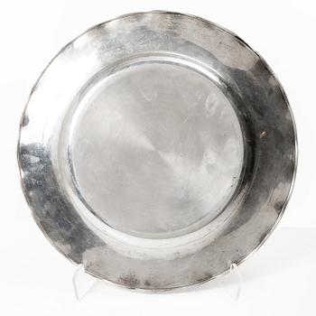 A Swedish silvert dish, mark of KG Markströms, Uppsala 1932.