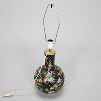 A 20th century table lamp, Macao.