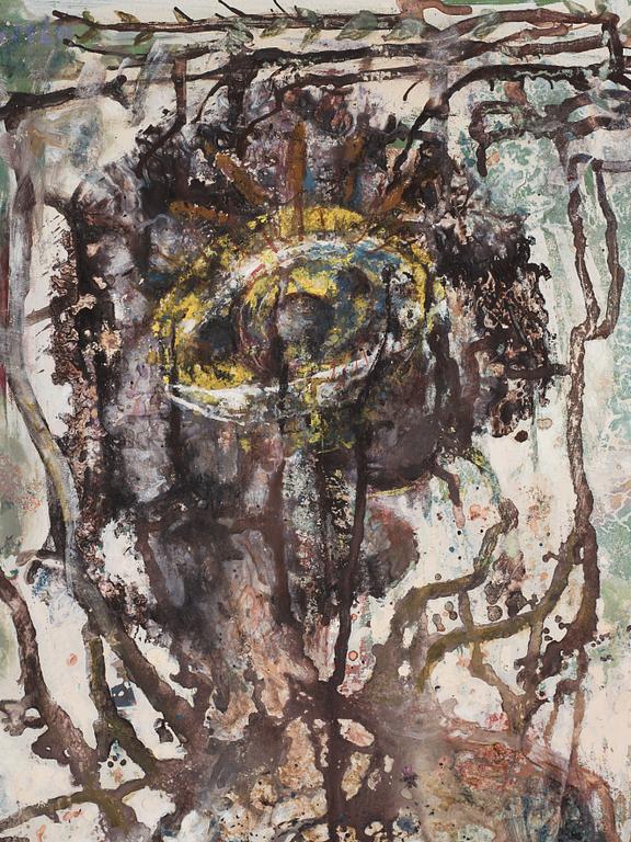 CO Hultén, gouache, signerad och utförd 1946.