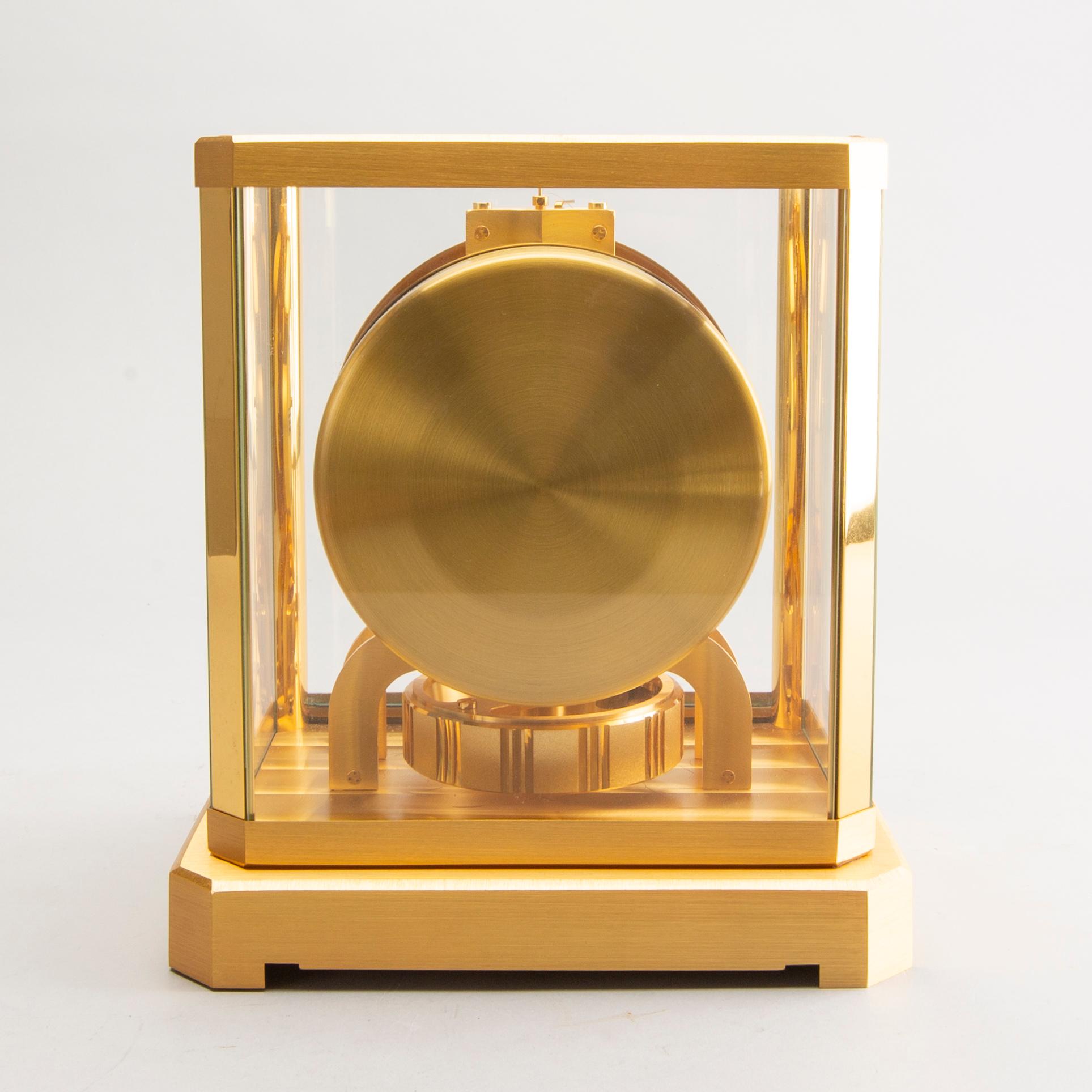 A TABLE CLOCK JAEGER LECOULTRE "ATMOS".