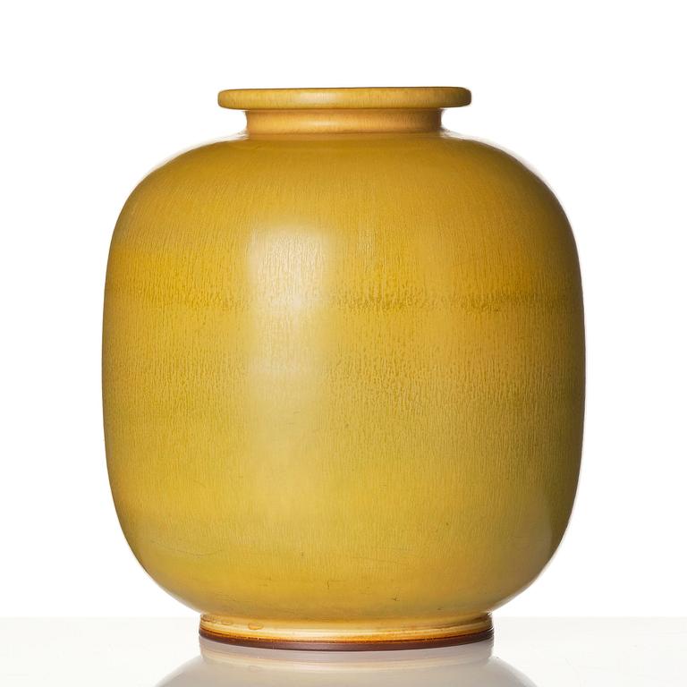 Berndt Friberg, a stoneware floor vase, Gustavsberg Studio 1968.