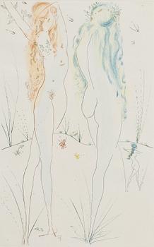 Salvador Dalí, "Return of Shulamite" Our Song of Songs of Solomon.