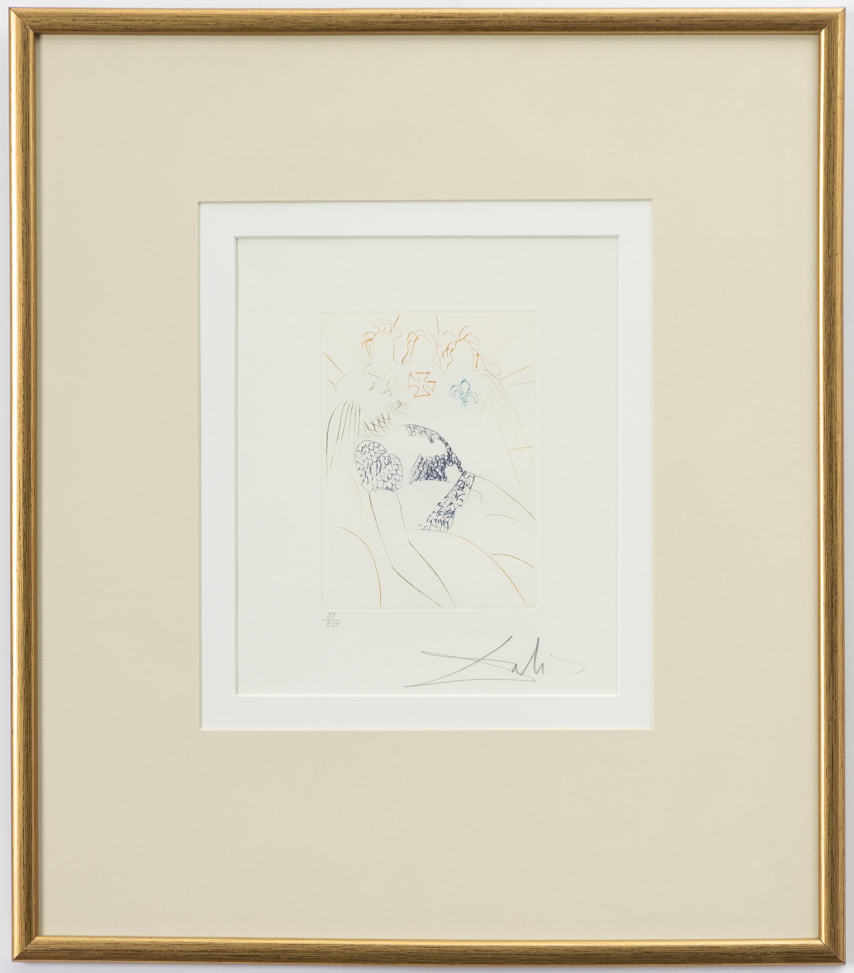 Salvador Dalí, "Henry VI" from "Much Ado about Shakespeare".