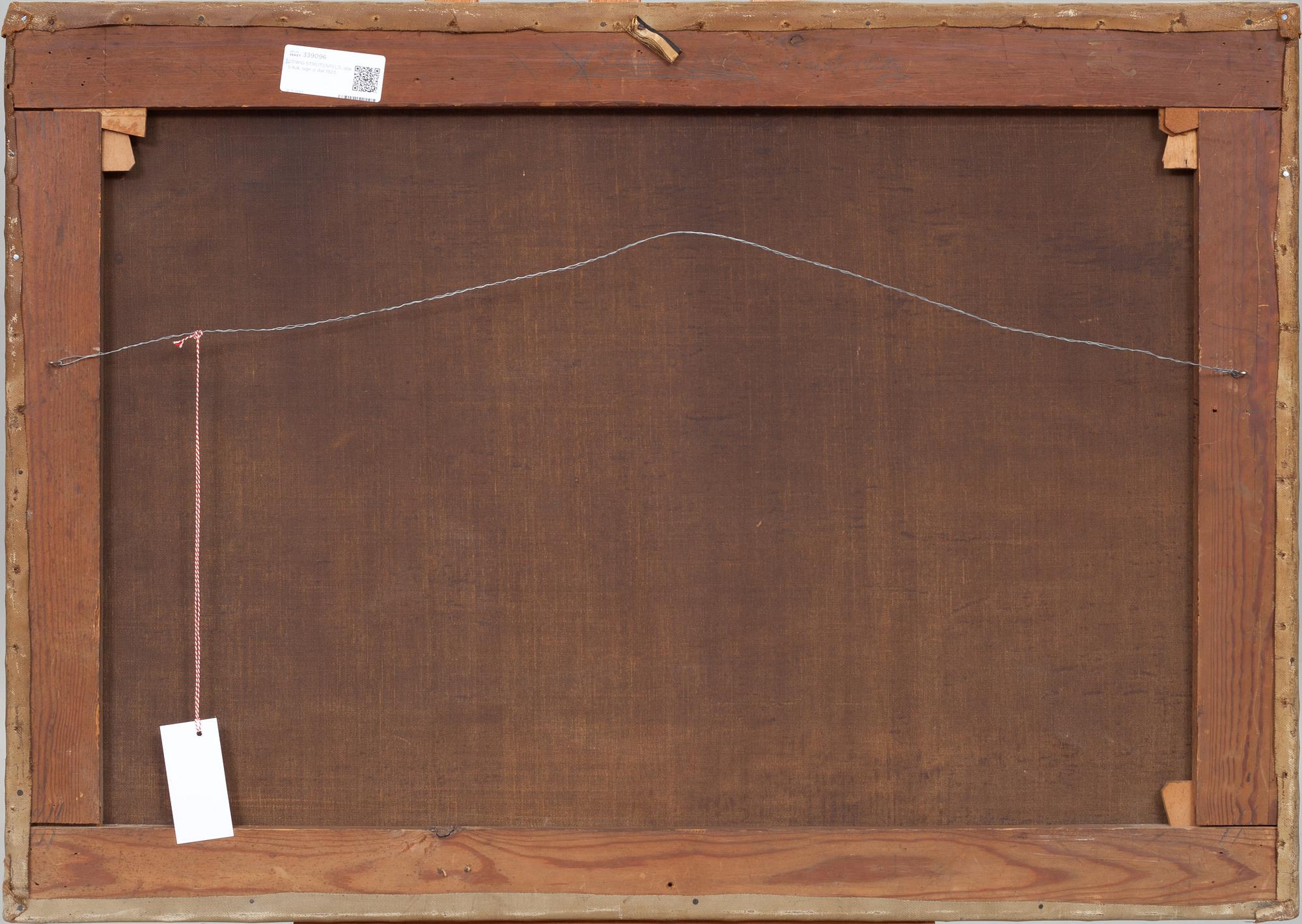 LUDWIG STREITENFELD, olja på duk, sign o dat 1923.