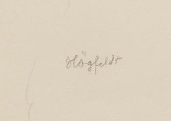 ROBERT HÖGFELDT, 3 mixed media signed.