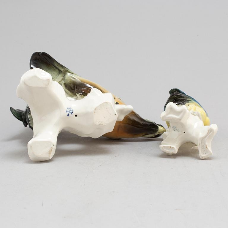 Two porcelain figurines by Karl Ens, Germany.