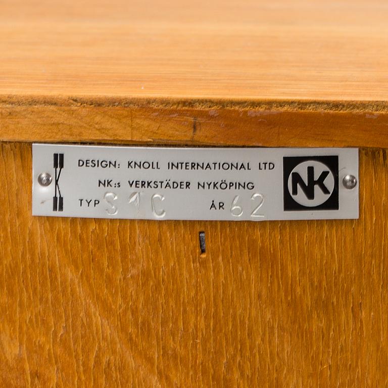 FLORENCE KNOLL, skåp/sideboard, NK Inredningar. 1900-talets mitt.