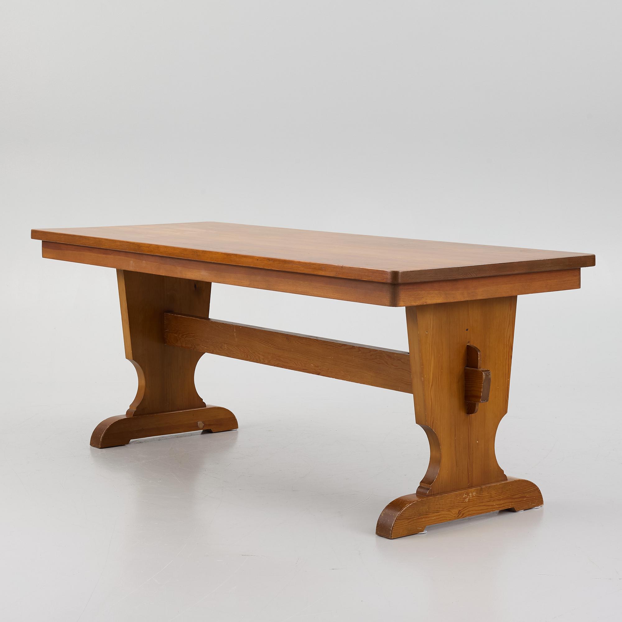 Dining table, AB Åby Möbelfabrik, 1940s.