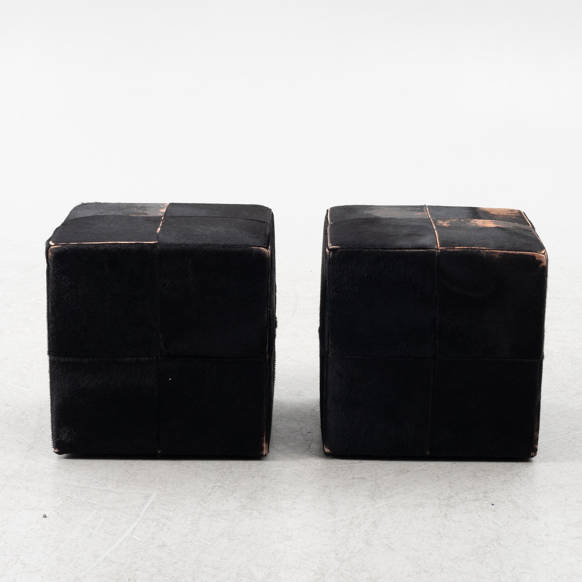 Minotti, sittpuffar, ett par, "Villon".