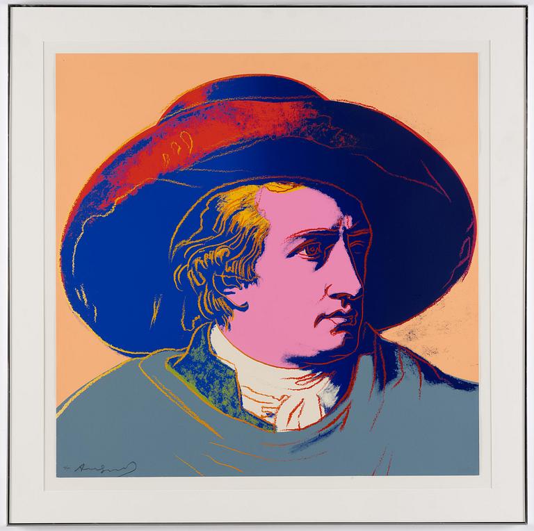 Andy Warhol, "Goethe".