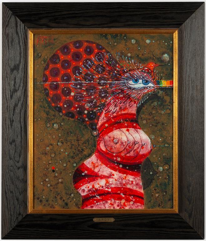 Ardy Strüwer, "Love Goddess in Dream Bubbles".
