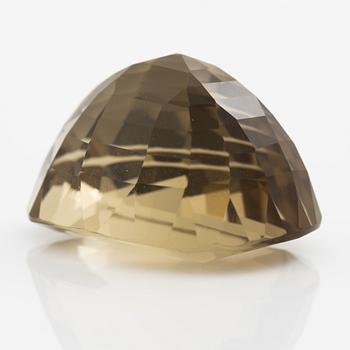 Loose, step-cut citrine, likely from Wiwen Nilsson's workshop.