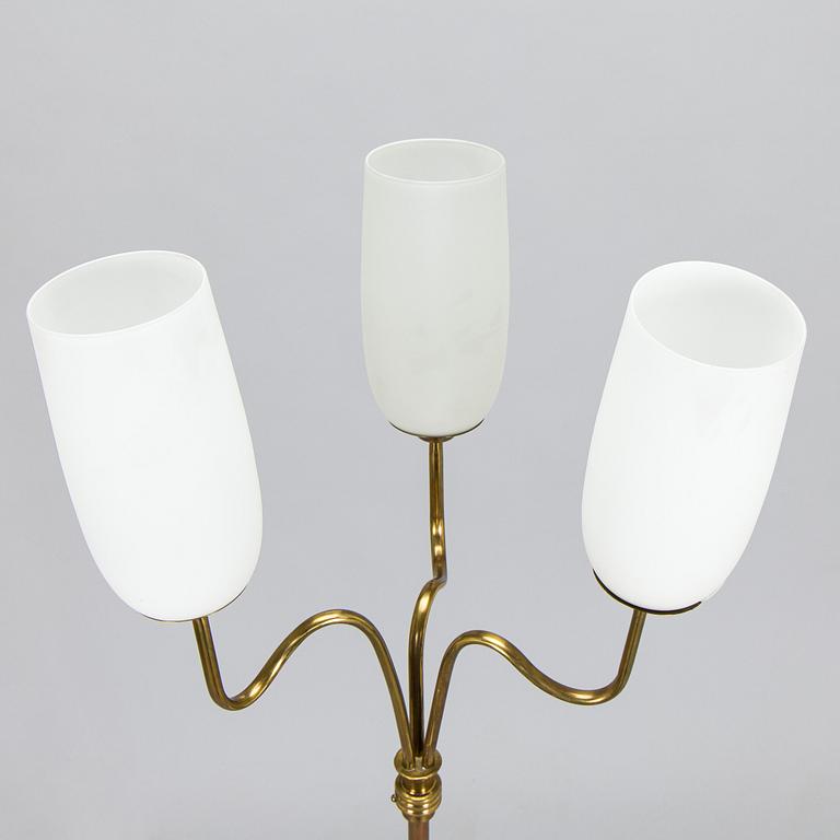 Floor lamp, mid-20th century.