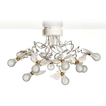 Ingo Maurer, a "Birdie's Nest" ceiling lamp, Ingo Maurer, Germany, post 2005.