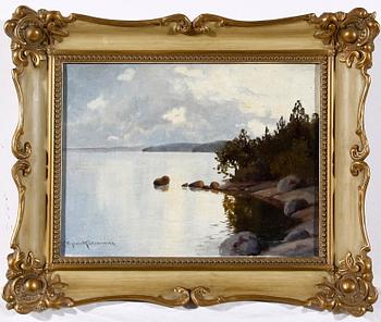 KOHLMANN, EJNAR, olja på duk, sign.
