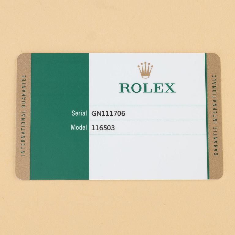 Rolex, Cosmograph, Daytona, ca 2017.