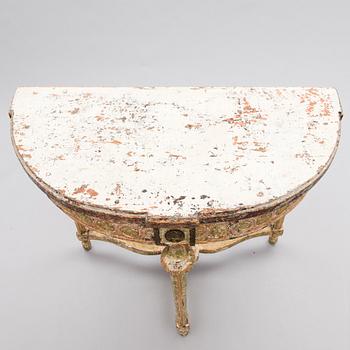 KONSOLBORD, gustavianskt, 1700-talets slut.