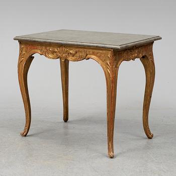 A Rococo-style table, late 19th ct.